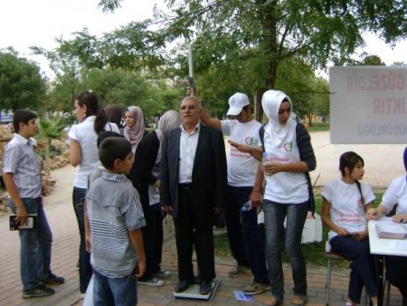 Batman'da vatandaşlar obeziteye karşı bilinçlendirildi