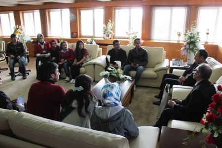 Batmanlı öğrenciler Fırat Üniversitesi'ni ziyaret etti