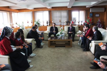 Batmanlı öğrenciler Fırat Üniversitesi'ni ziyaret etti