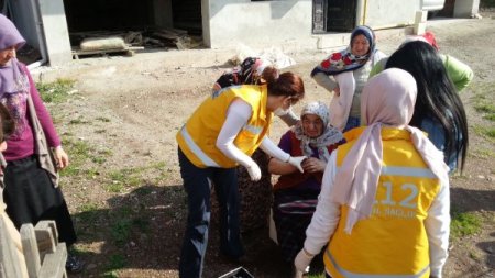 Battaniye az daha ev yakıyordu