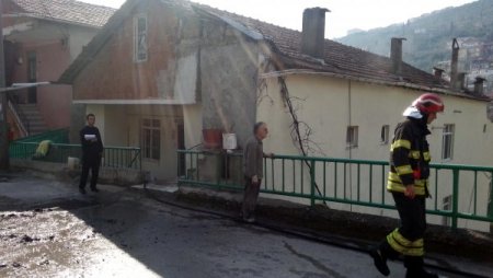 Battaniye az daha ev yakıyordu