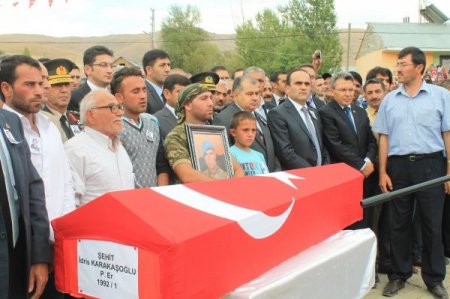 Bayburt, şehidini uğurladı
