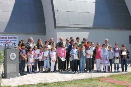 Bayburt Öğrenci Sanat Şenliği sona erdi