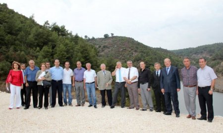 Bayındır Arıkbaşı Göleti 400 çiftçinin yüzünü güldürecek