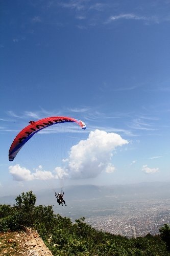 Bayram coşkusunu 6 bin metrede yaşadılar