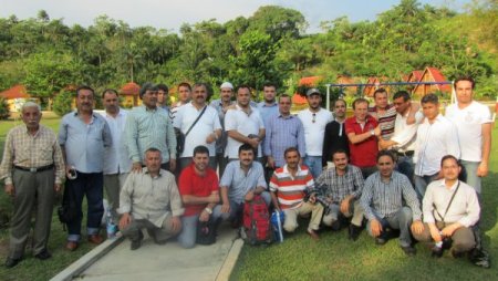 Bayramı Kongo'da geçiren Nevşehirli işadamları, ihtiyaç sahiplerine et dağıttı