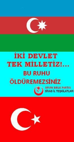 Bbp, Azerbaycan Bayrağı Dağıtacak