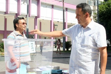 BBP, idamın geri getirilmesi için noter huzurunda referandum yapıyor