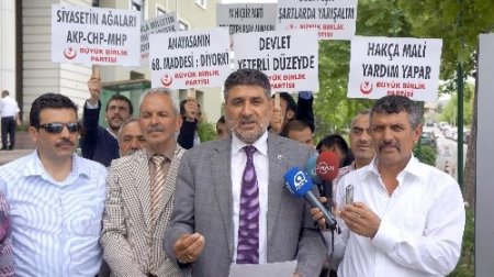 BBP, parti yardımlarını Rekabet Kurumu’na şikayet etti