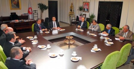 BBP Genel Başkanı Destici'den DP Genel Başkanı Uysal'a ziyaret