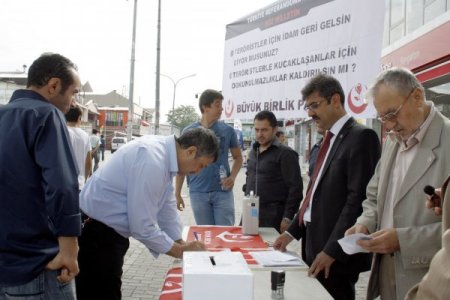 BBP’den Dokunulmazlıklar Kaldırılsın Kampanyası (FOTOĞRAF)