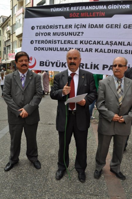 BBP'den idam ve dokunulmazlıklarla ilgili mini referandum kampanyası