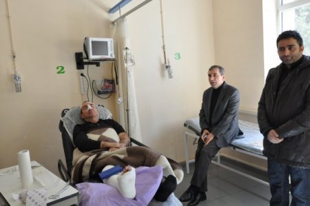 BDP Ağrı Milletvekili Aksoy, trafik kazasında yaralandı