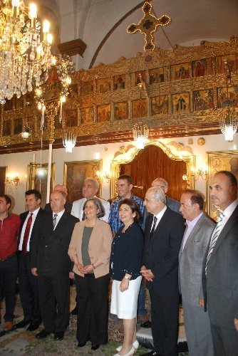 BDP Eş Başkanı Kışanak, İskenderun Cemevi ve kiliseleri ziyaret etti