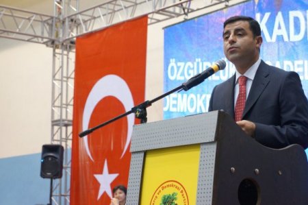BDP Eşbaşkanı Demirtaş: Öcalan muhatap alınmalı