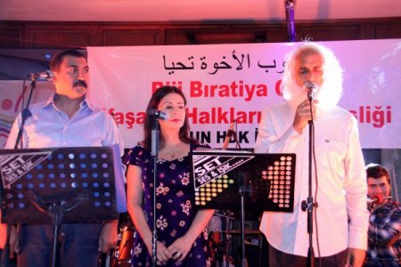 BDP'lilerin şöleni’ni protesto eden kişi gözaltına alındı