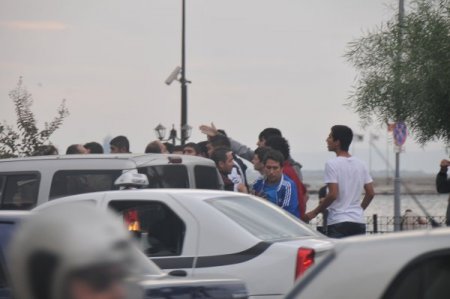 BDP'lilerle Altay taraftarları arasında gerginlik