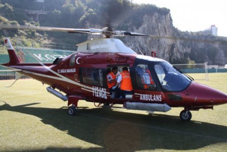 Bebek Ahcan, hava ambulansıyla Ankara'ya sevk edildi