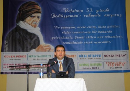 Bediüzzaman sevgisi, salona sığmadı