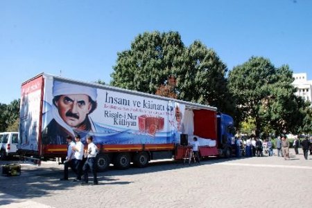 Bediüzzaman Tır'ı Gaziantep'te