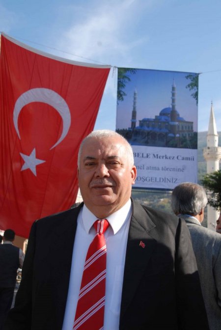 Bekbele Merkez Camii'nin temeli dualarla atıldı