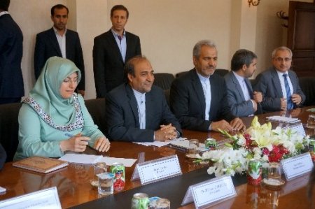 Bekir Bozdağ, İran Cumhurbaşkanı Yardımcısı ile görüştü