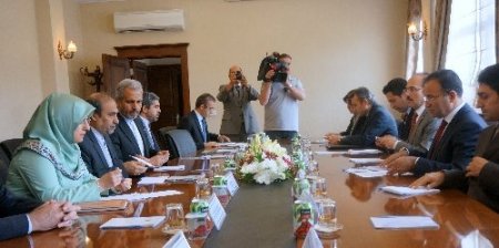 Bekir Bozdağ, İran Cumhurbaşkanı Yardımcısı ile görüştü