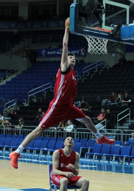 Beko All-Star 2013 oyuncuları Arena’da çalıştı