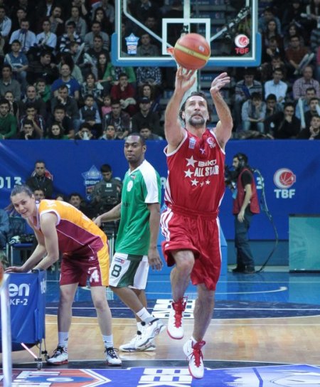 Beko All-Star 2013’te yıldızlar şut yarışması düzenlendi