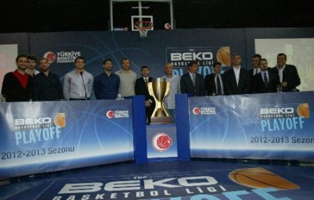 Beko Basketbol Ligi play - off basın toplantısı yapıldı