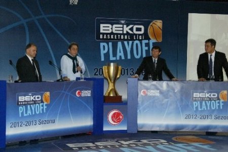 Beko Basketbol Ligi play - off basın toplantısı yapıldı