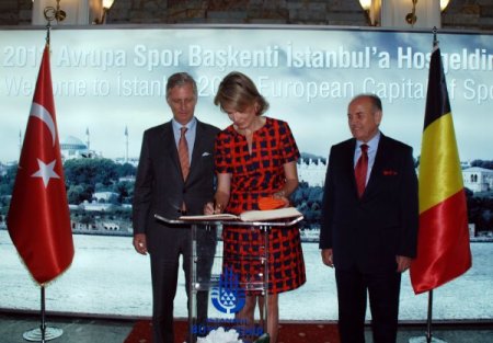 Belçika Prensinden Kadir Topbaş'a ziyaret