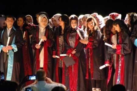 Belçika’daki Lucerna Koleji’nde Mezuniyet Coşkusu