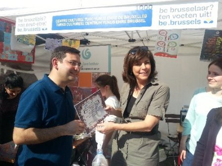 Belçikalı bakanlar, Türk kahvesi pişirip sertifika aldı