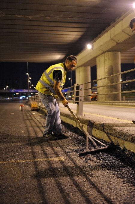 Belediye, İstanbul yollarına 1,7 milyon ton asfalt döktü