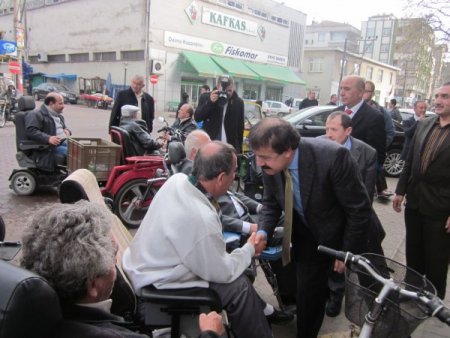 Belediye Başkanı Arpacıoğlu: Bütün çalışmaları, engellilere göre yapıyoruz