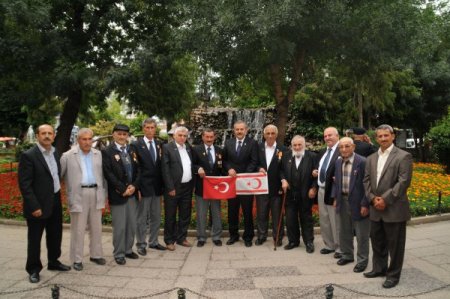 Belediye Başkanı Orçan, Çorum'da Kıbrıs Gazilerini Ziyaret Etti
