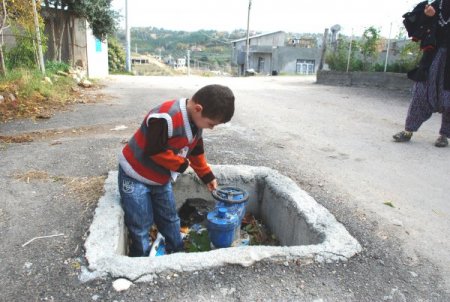 Belediye çukuruna vatandaşlardan tepki