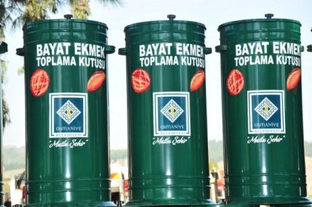 Belediye İsrafı Önlemek İçin Ekmek Toplama Kutusu Dağıtacak