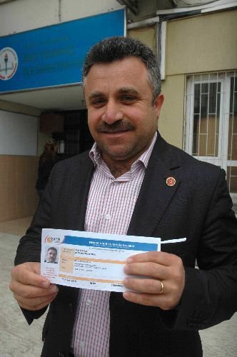 Belediye Meclis Üyesi İş Adamı Uygun Da Sınava Girdi