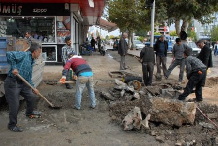 Belediye yağmur suyuna tedbir alıyor