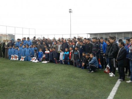 Belediyeden amatörlere malzeme desteği