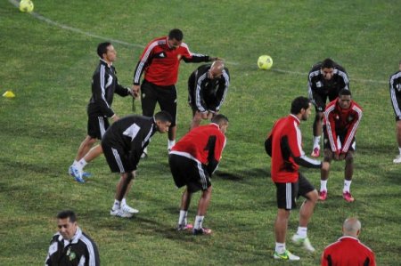 Belhanda ve Ambarat son antrenmanını yaptı