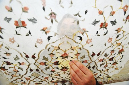 BELMEK'in el nakışı dersleri büyük ilgi görüyor