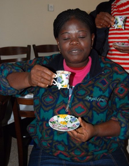 Beninli kadınlar Kayseri mantısına hayran kaldı