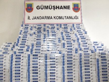 Benzin deposunda bin 80 paket kaçak sigara bulundu