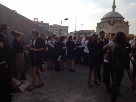 Beş yıldızlı otelde yangın paniği