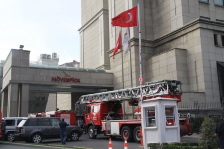 Beş yıldızlı otelde yangın paniği