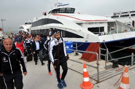 Beşiktaş, Bursa'ya geldi