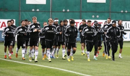 Beşiktaş, Fenerbahçe maçı hazırlıklarını sürdürdü